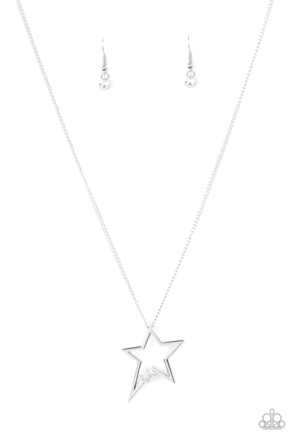 Light Up The Sky Silver Necklace