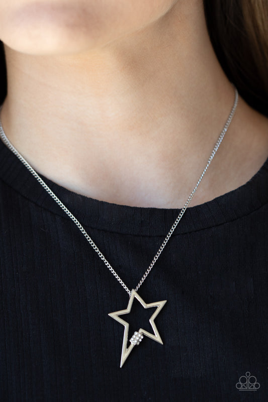 Light Up The Sky Silver Necklace