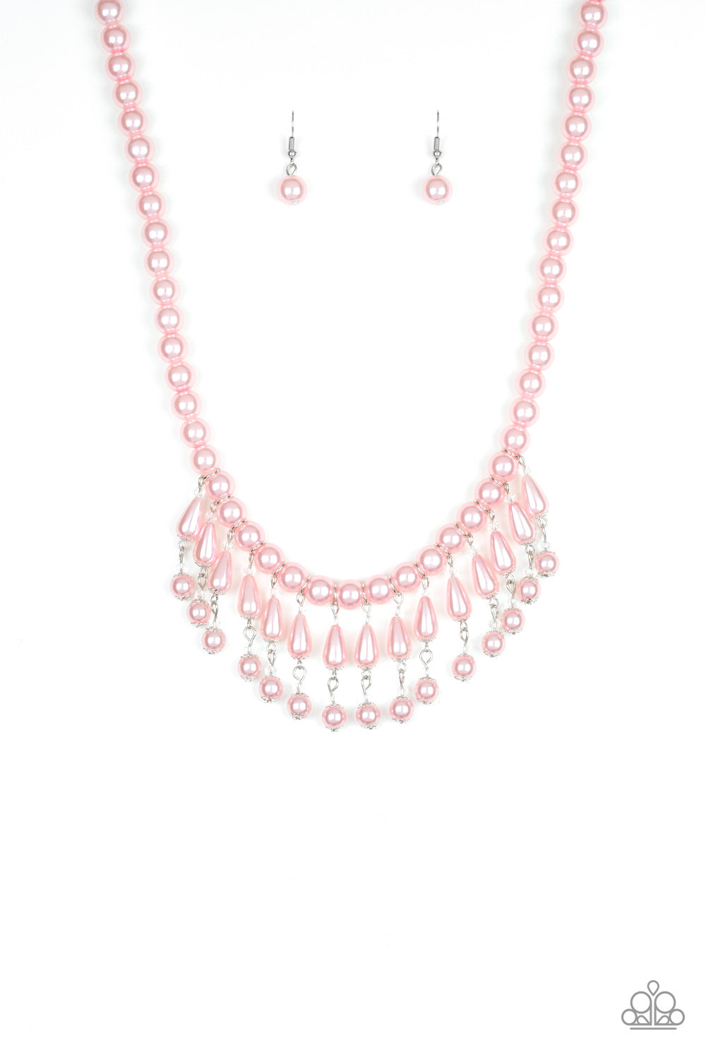 Miss Majestic Pink Pearl Necklace