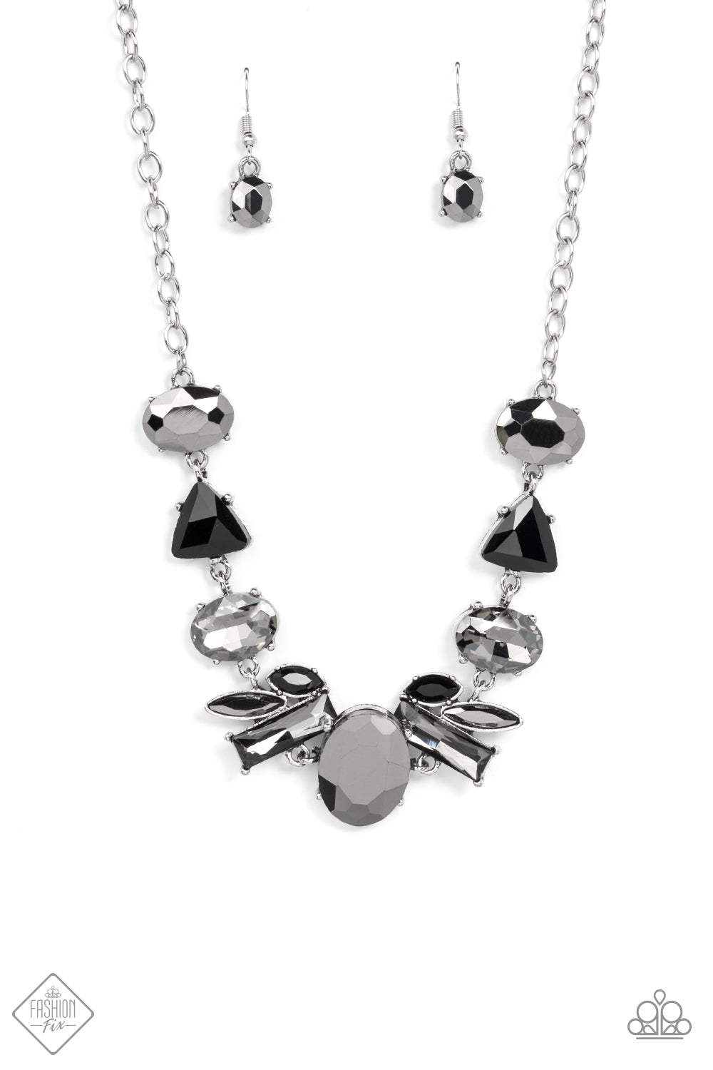 Modern Day Marvel Gunmetal Fashion Fix Necklace