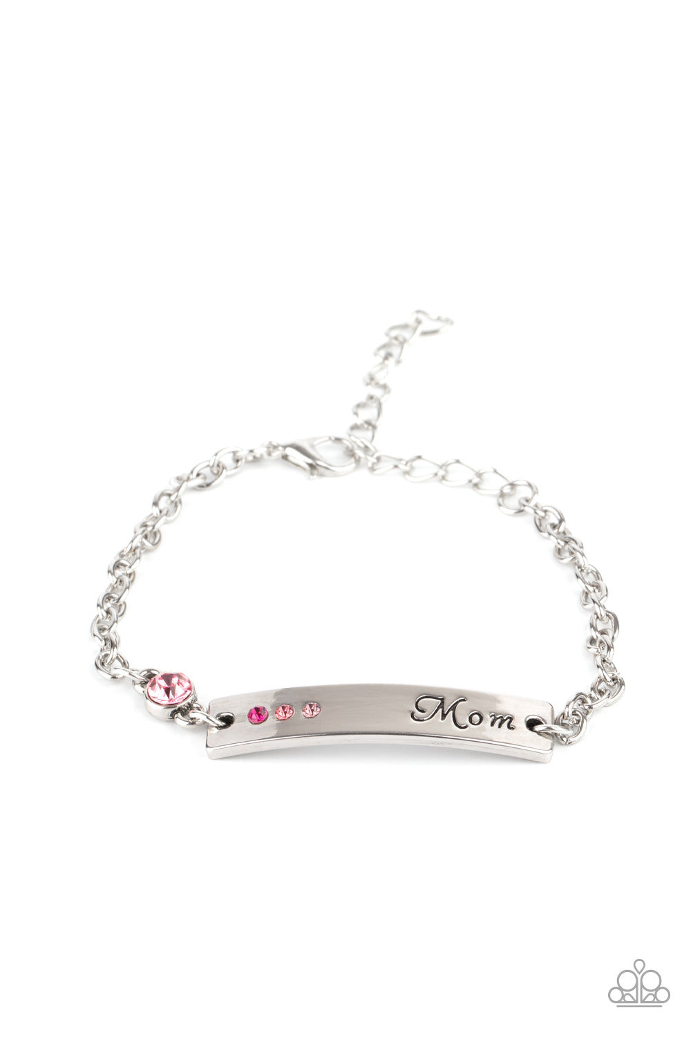 Mom Always Knows Pink Bracelet