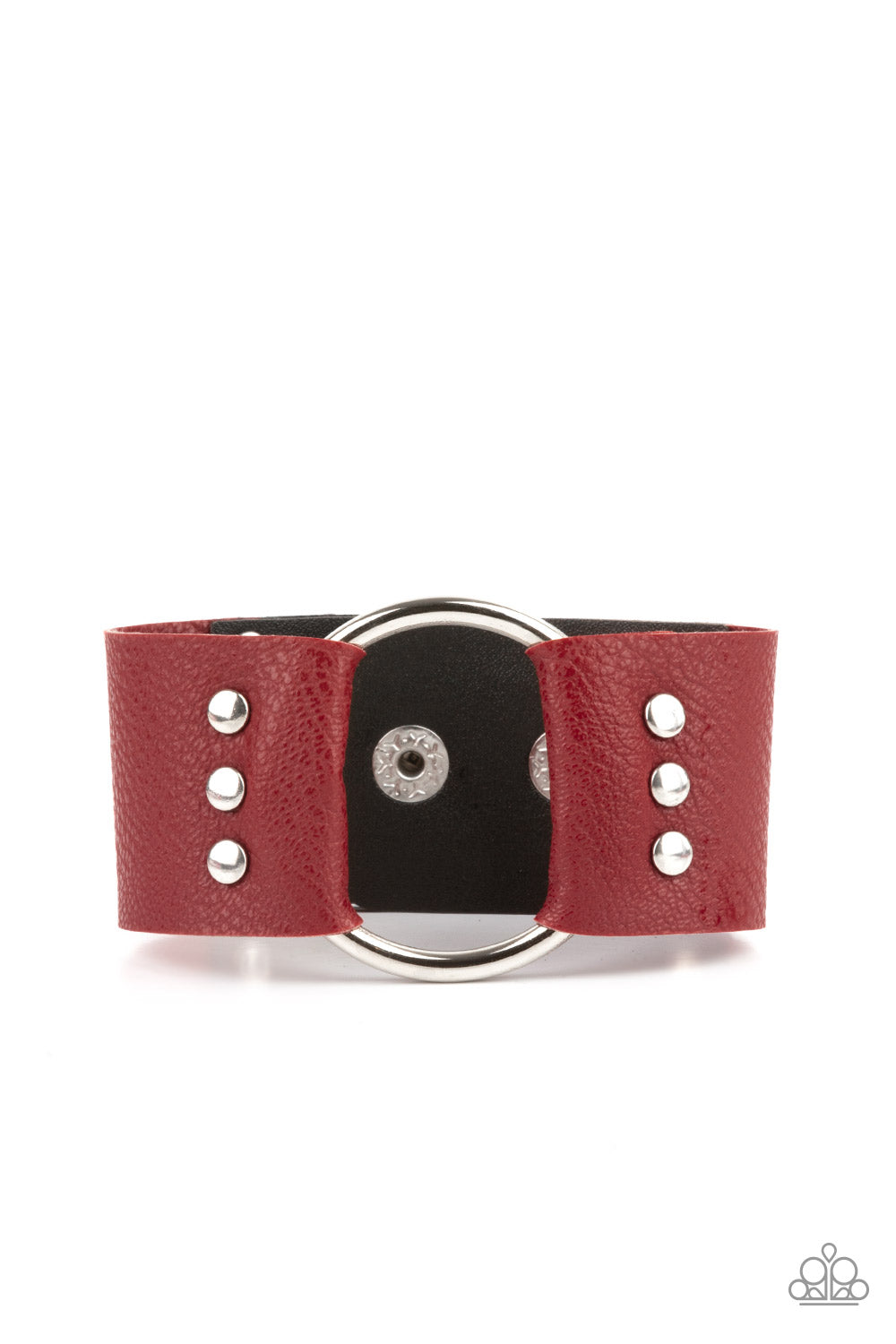 Moto Mayhem Red Urban Wrap Bracelet