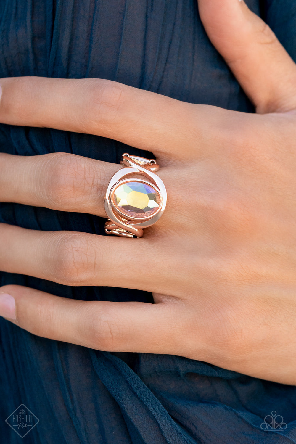 Nautical Nirvana Rose Gold Iridescent Fashion Fix Set