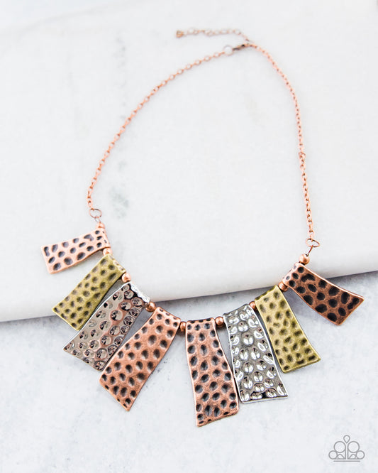 A Fan of the Tribe Multi Necklace (Blockbuster)