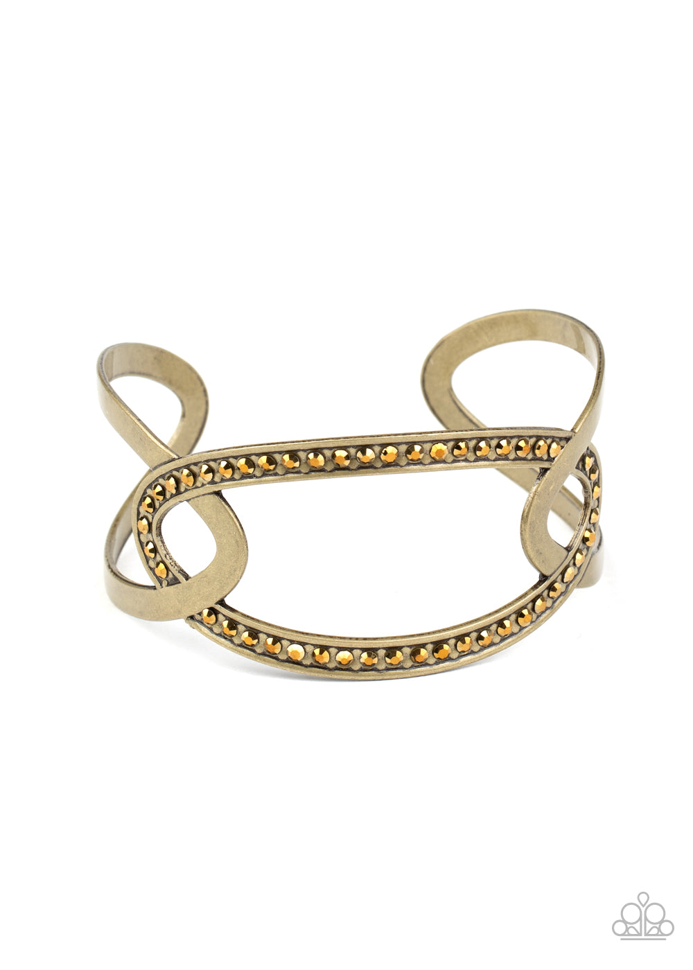 Never a Dull Moment Brass Cuff