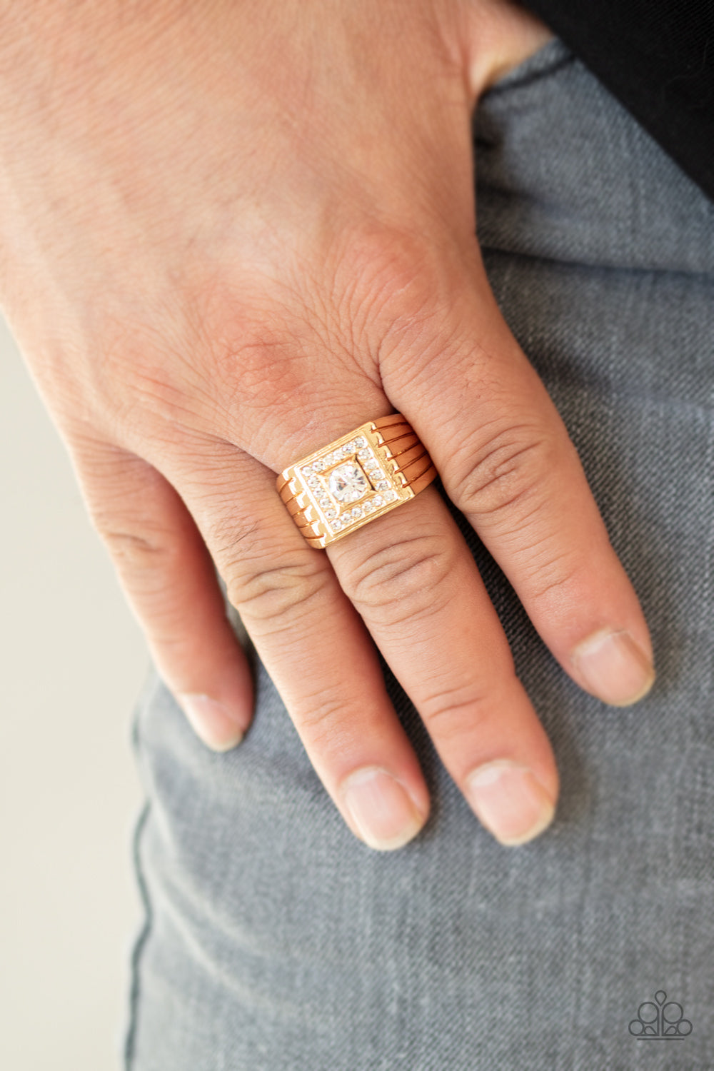 Plunder Gold Urban Unisex Ring