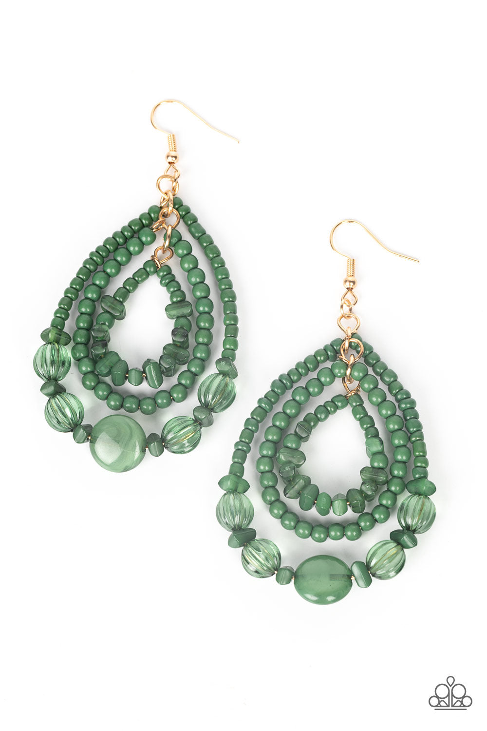 Prana Party Green Earring