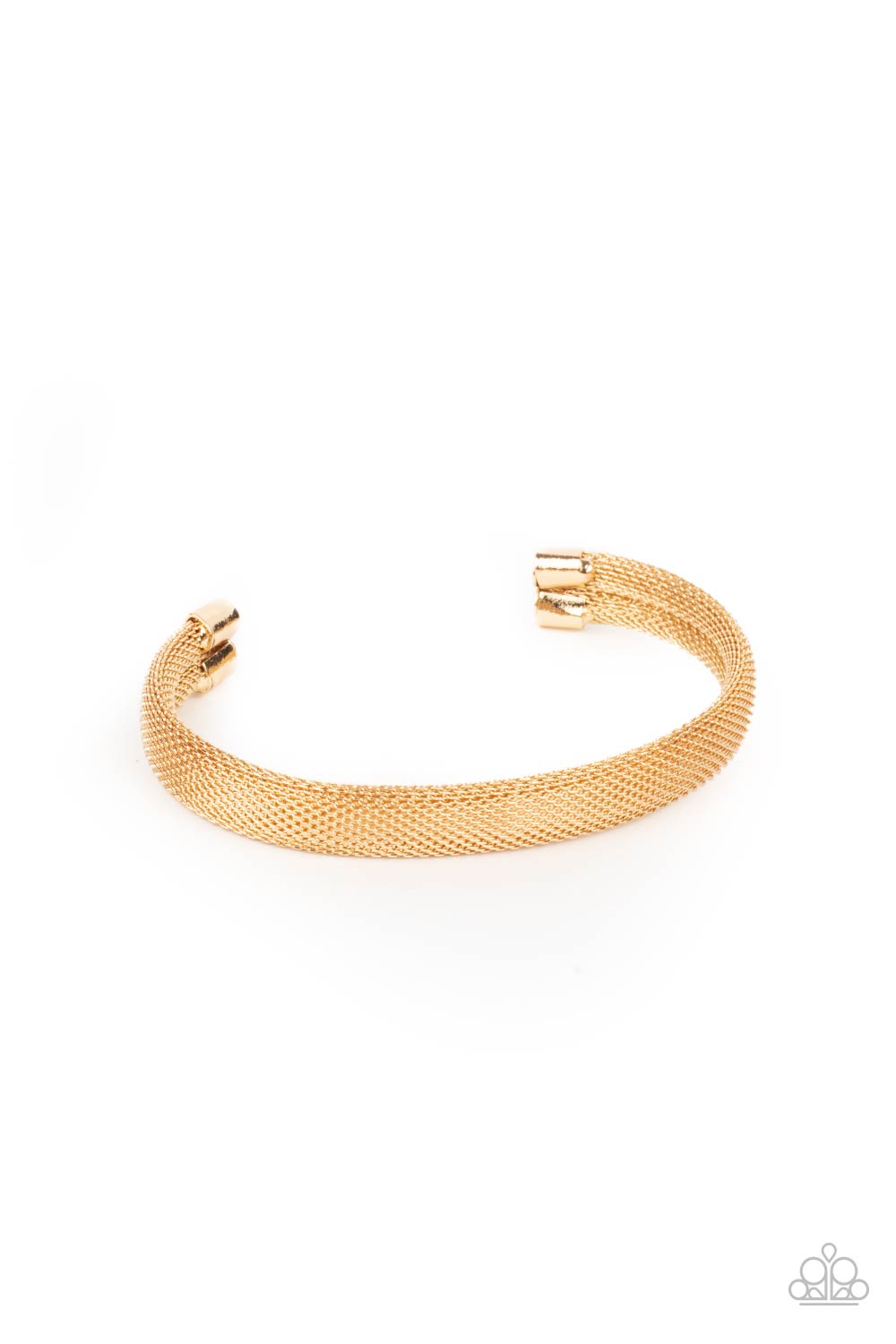 Ready Willing And Cable Gold Urban Unisex Cuff Bracelet