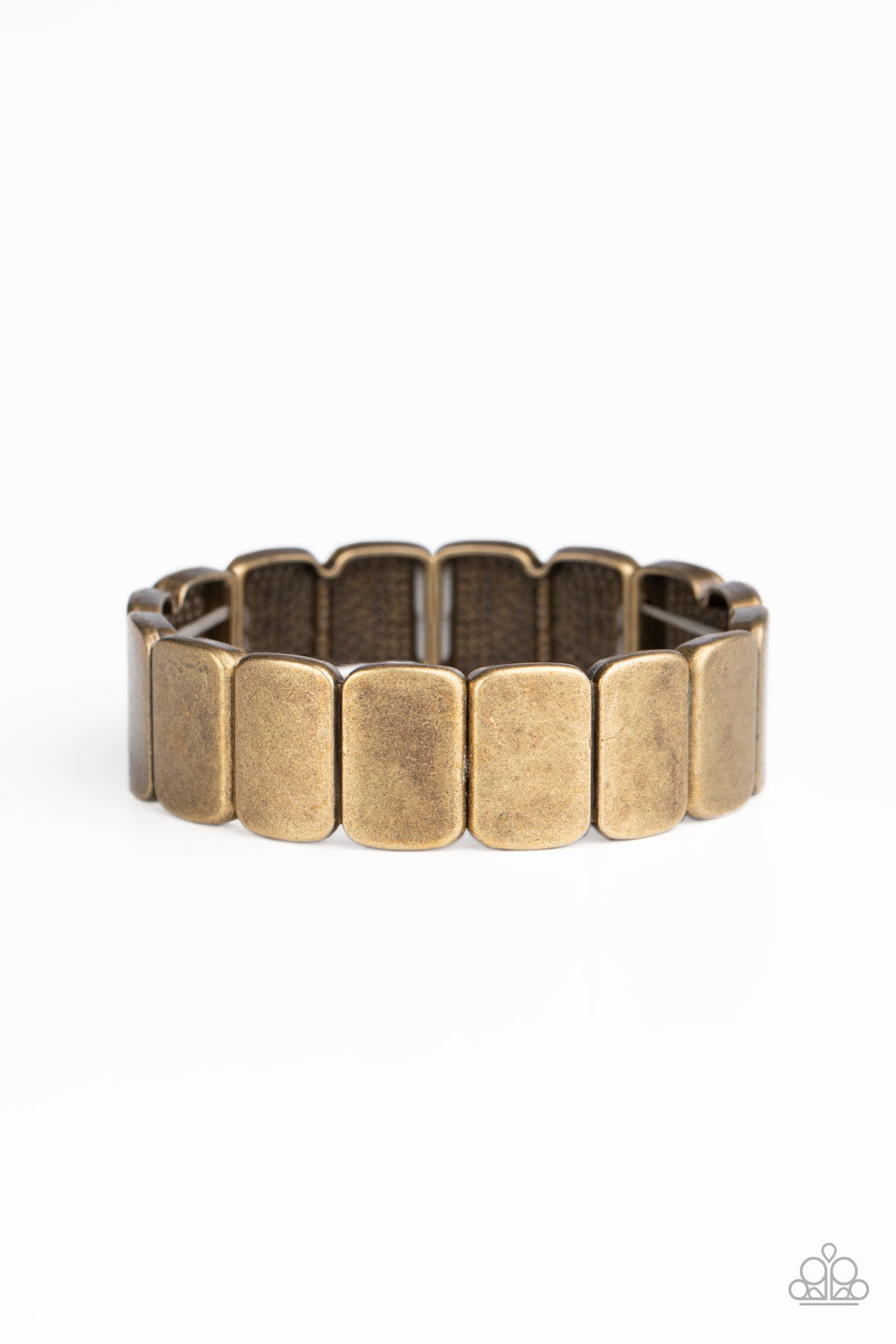 Retro Effect Brass Bracelet