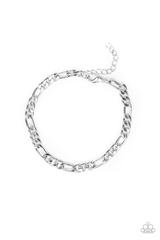 Roll Call Silver Urban Unisex Chain Bracelet