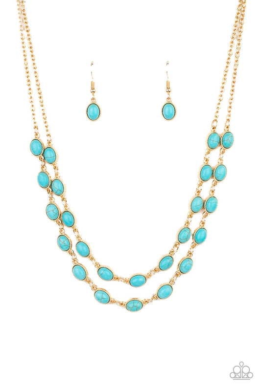 Sahara Safari Blue Gold Set