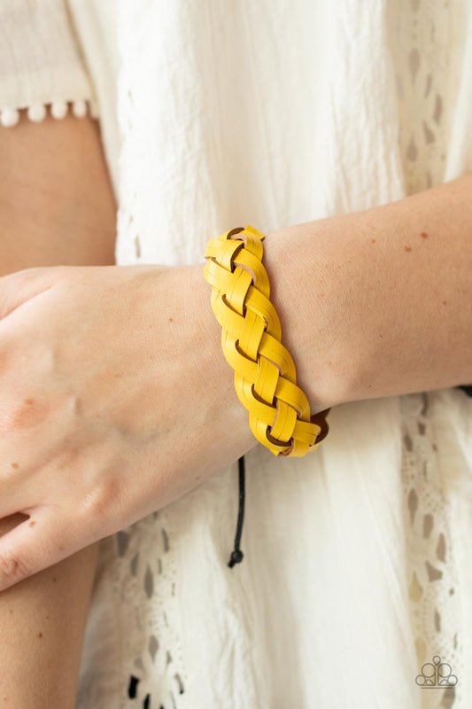 SoCal Summer Yellow Urban Unisex Bracelet