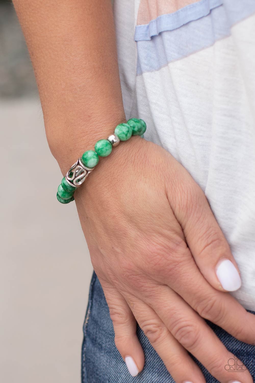 Soothes The Soul Green Urban Unisex Bracelet