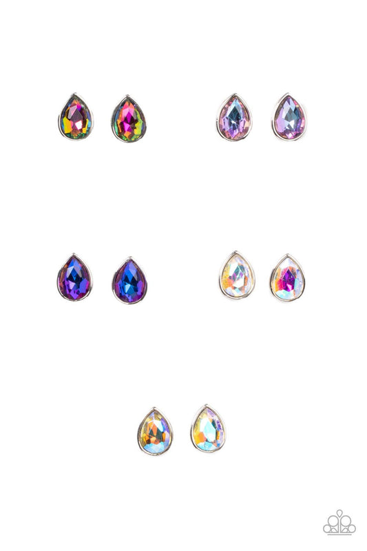 Starlet Shimmer Oil Spill Earrings (Bundle of 5)