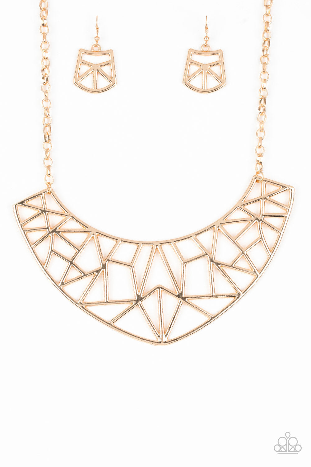 Strike While Haute Gold Necklace