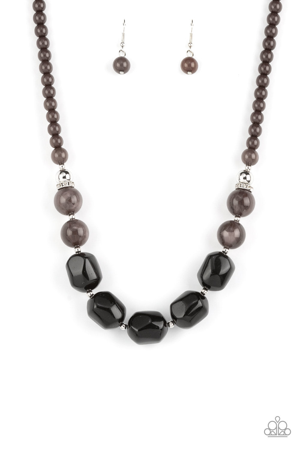 Ten Out of Tenacious Black Necklace