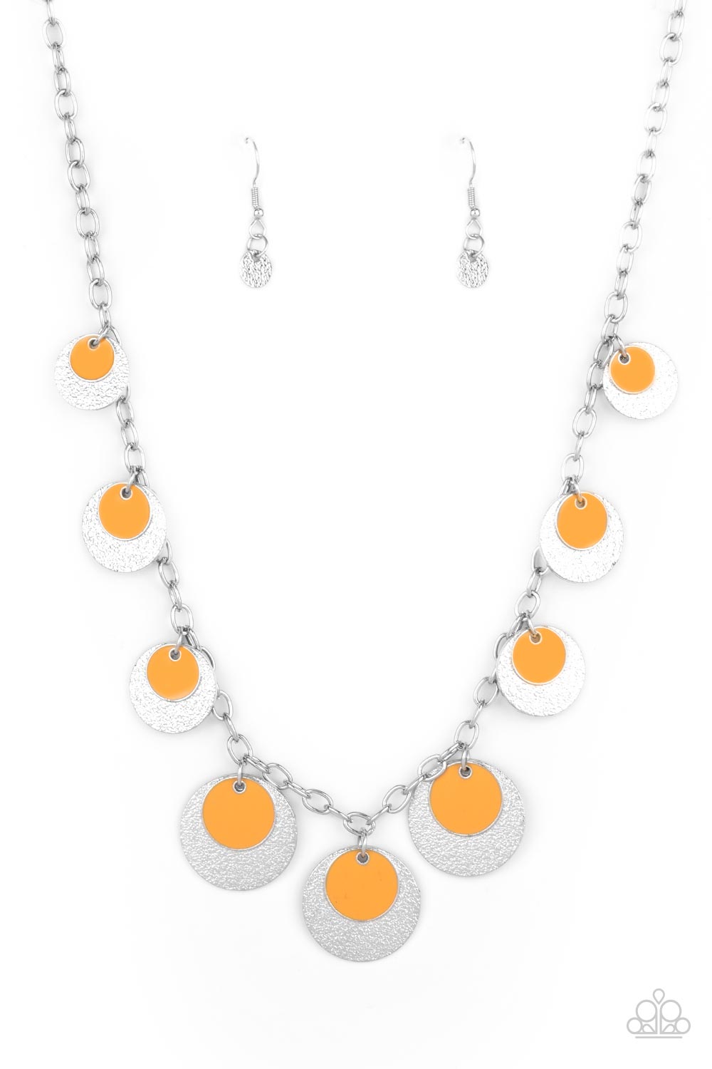 The Cosmos are Calling Orange Necklace