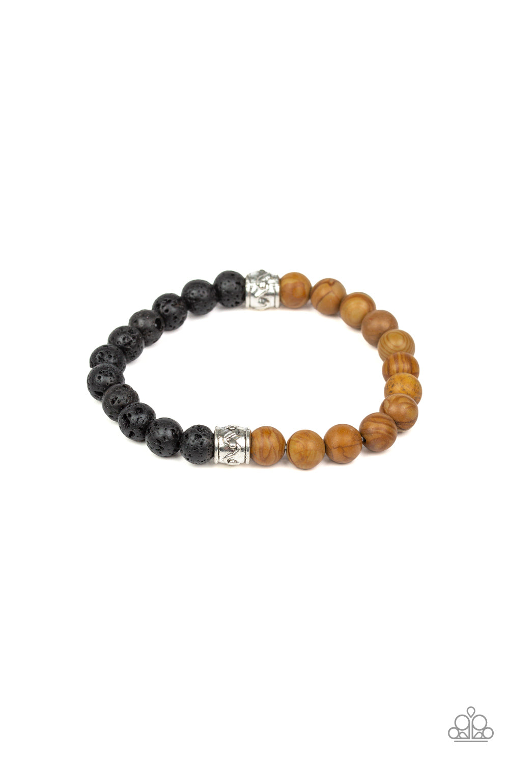 Tuned In Brown Black Urban Unisex Bracelet