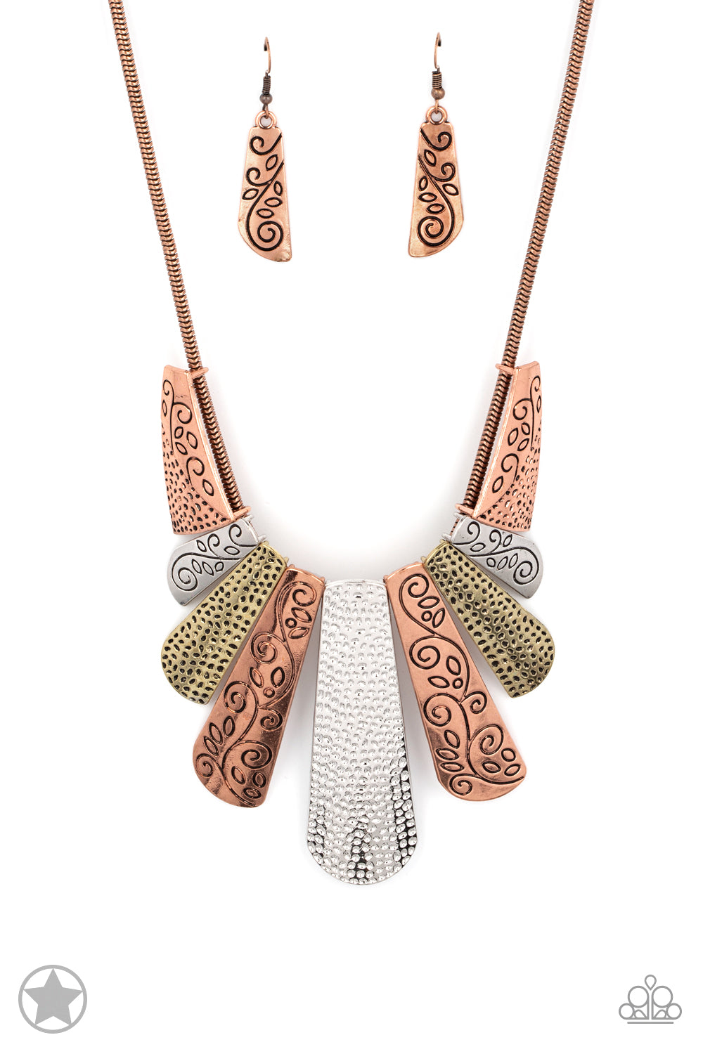 Untamed Multi Necklace (Blockbuster)