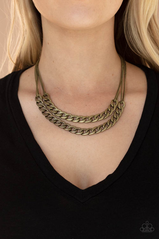 Urban Culture Brass Necklace