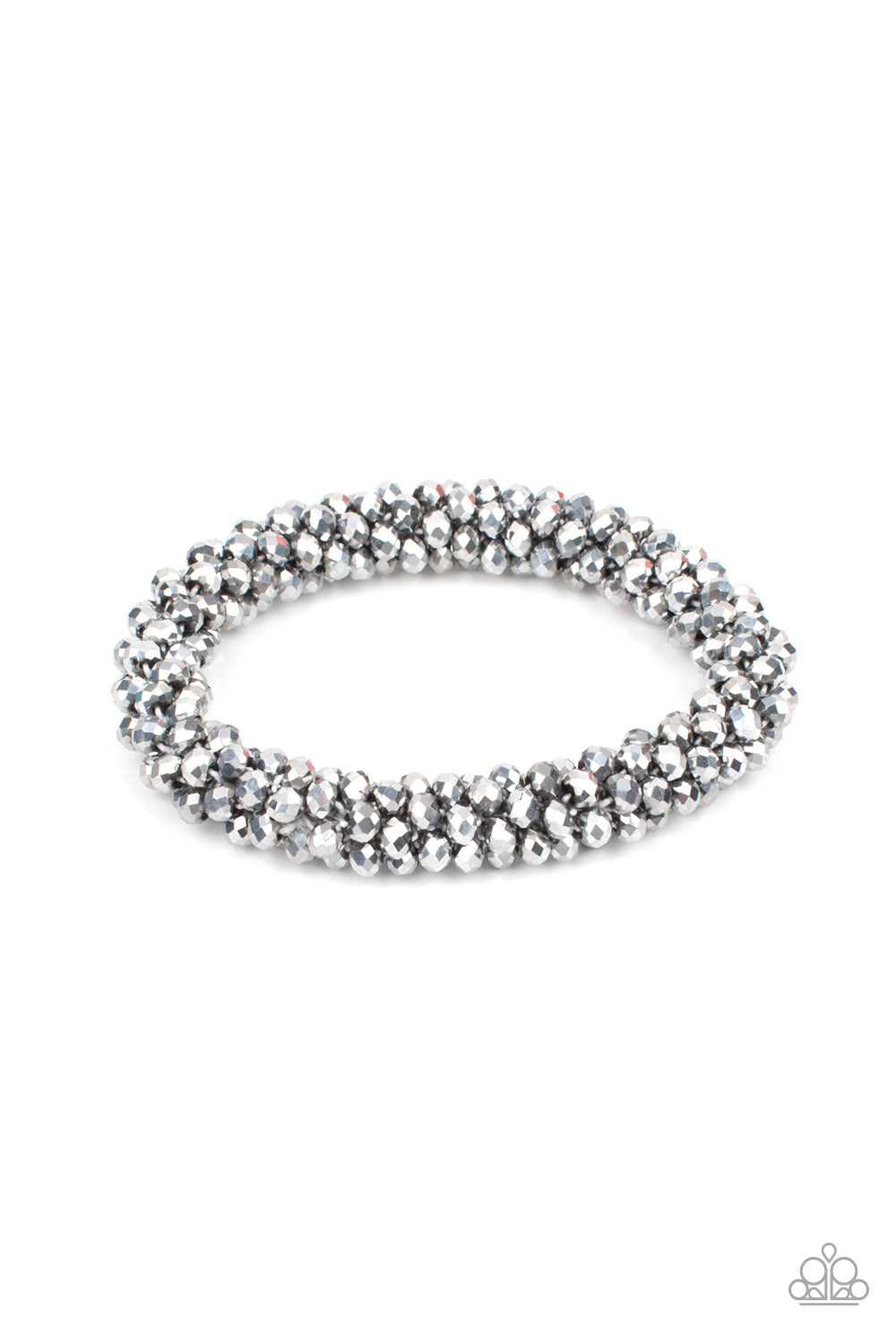 Wake Up and Sparkle Silver Bracelet