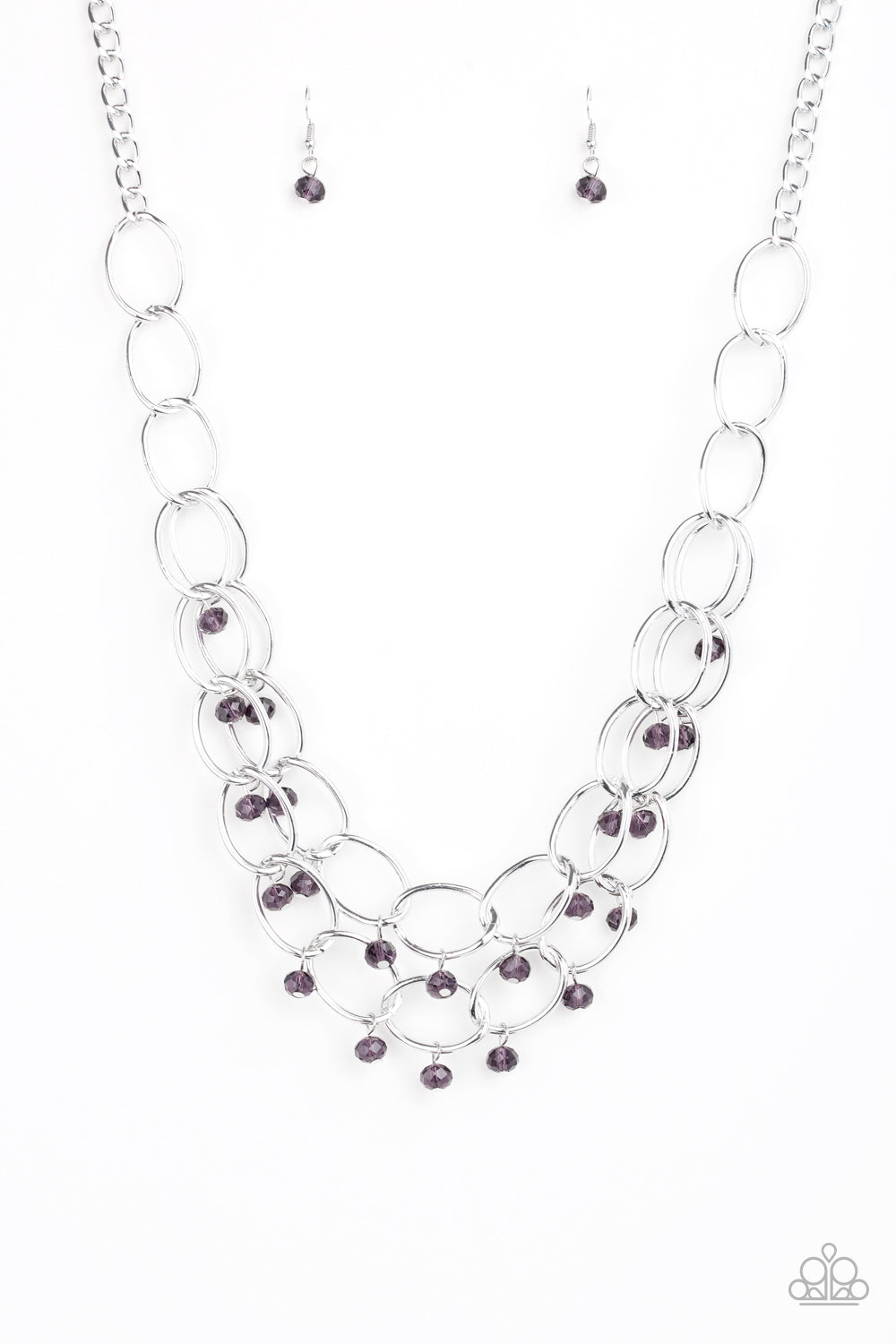 Yacht Tour Purple Necklace