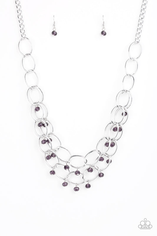 Yacht Tour Purple Necklace