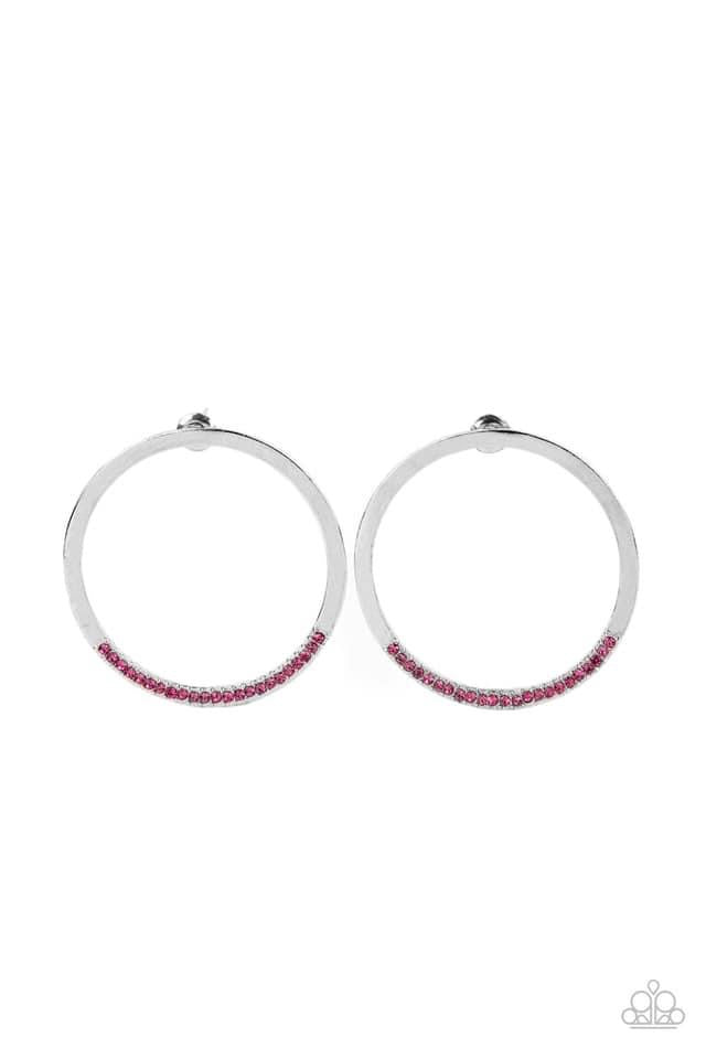 Spot On Opulence Pink Earrings