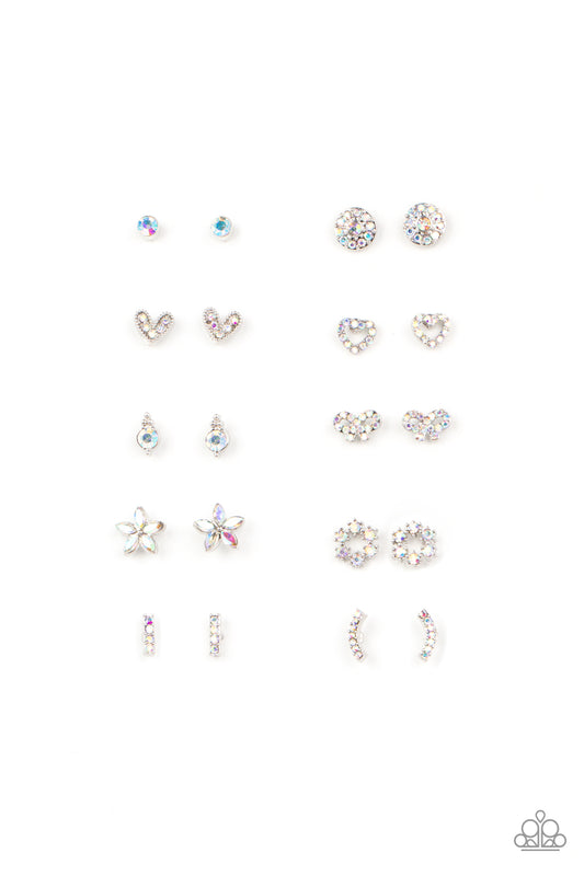 Starlet Shimmer Iridescent Assorted Earrings 1 (Bundle of 5)