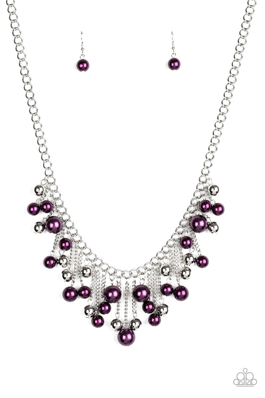 City Celebrity Purple Necklace