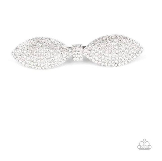 Mind Bowing Sparkle Silver Hair Clip