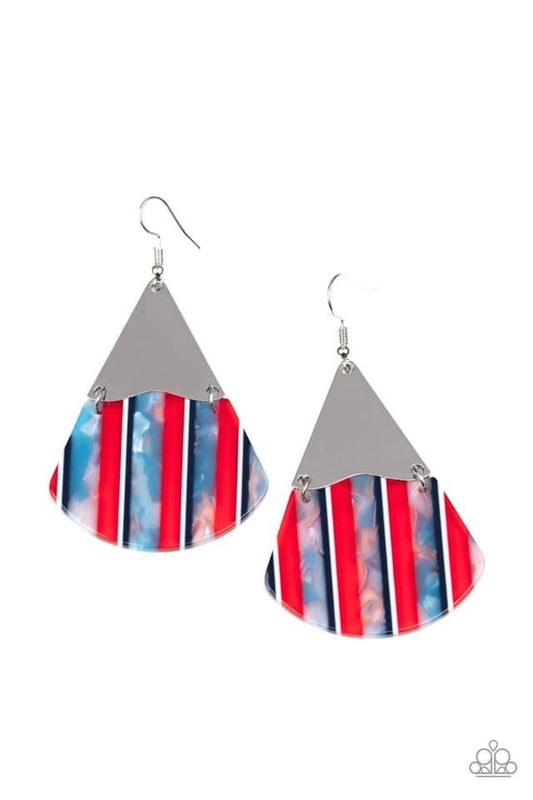 Social Animal Red Earrings