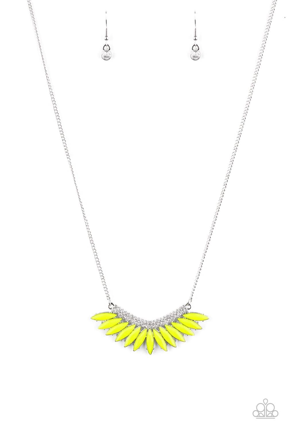 Extra Extravaganza Yellow Necklace