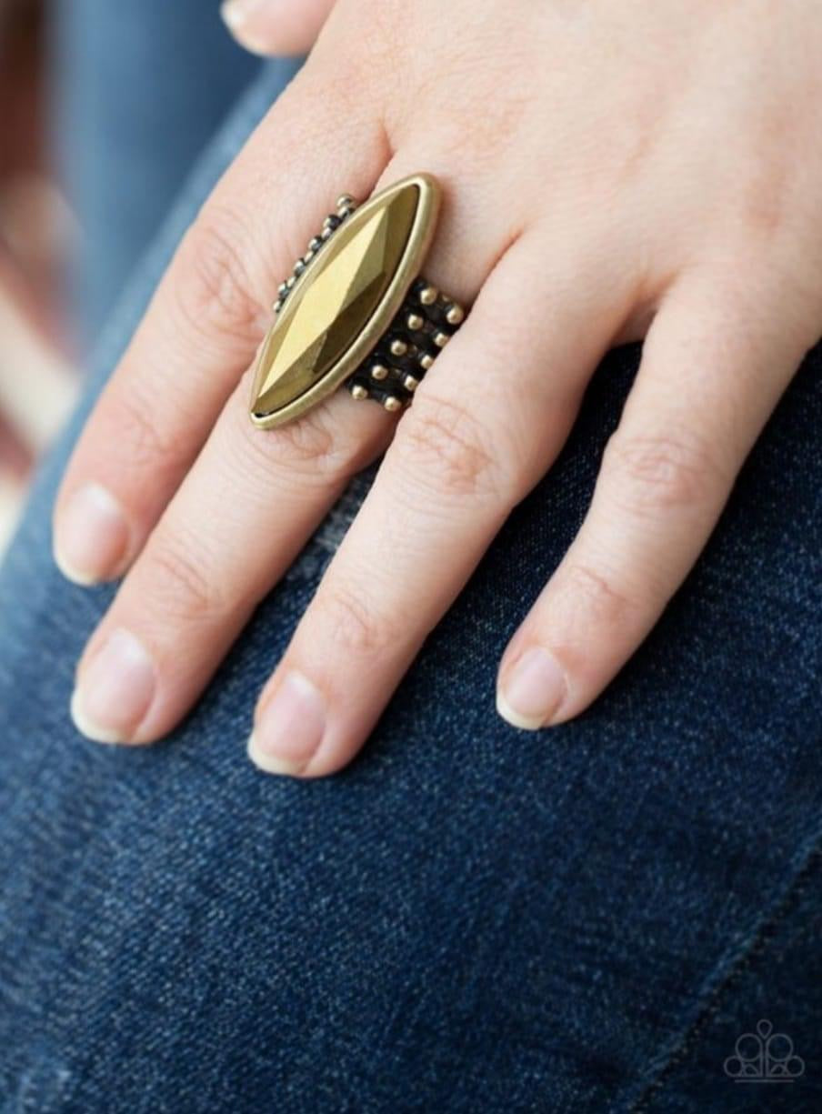 Renegade Radiance Brass Ring