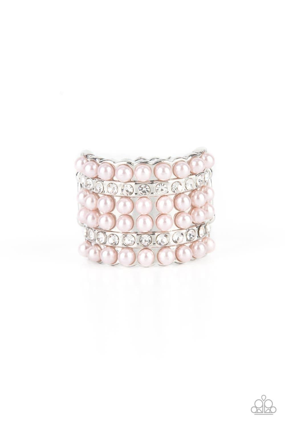 Verified Vintage Pink Pearl Ring