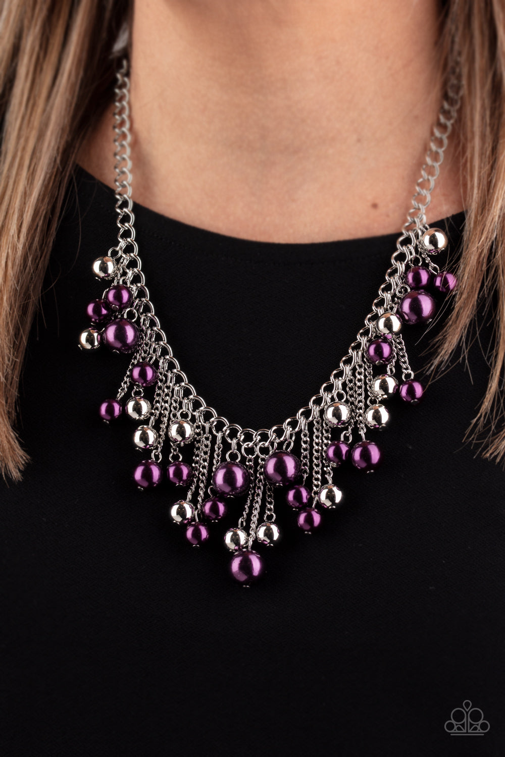 City Celebrity Purple Necklace