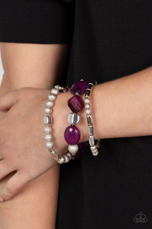 Marina Magic Purple Bracelets