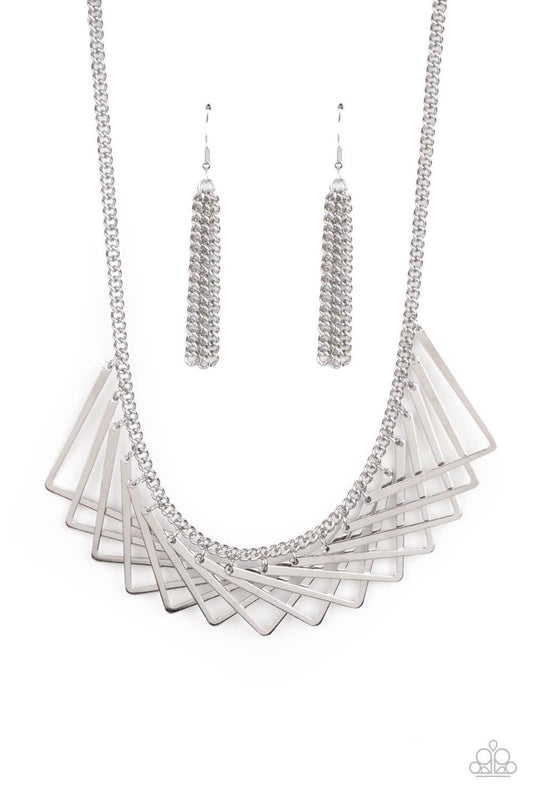 Metro Mirage Silver Necklace