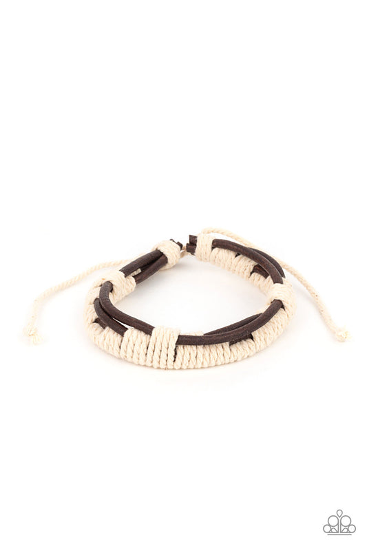 Nautical Distance Brown Urban Unisex Bracelet