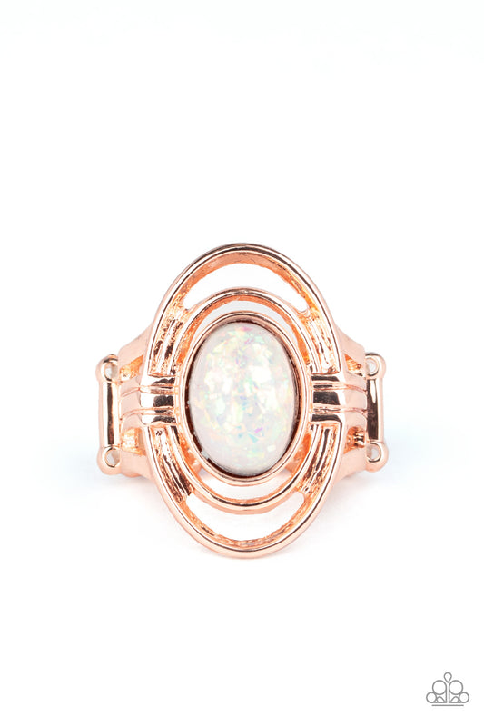 Peacefully Pristine Rose Gold Ring