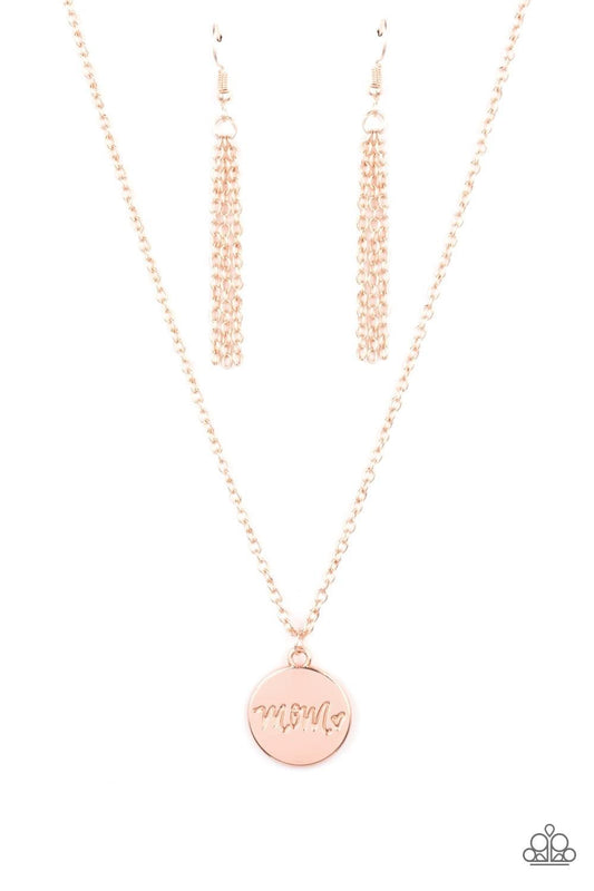 The Cool Mom Rose Gold Necklace