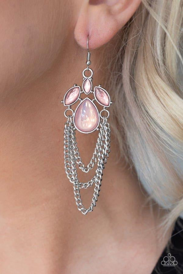 Opalescence Essence Pink Earrings