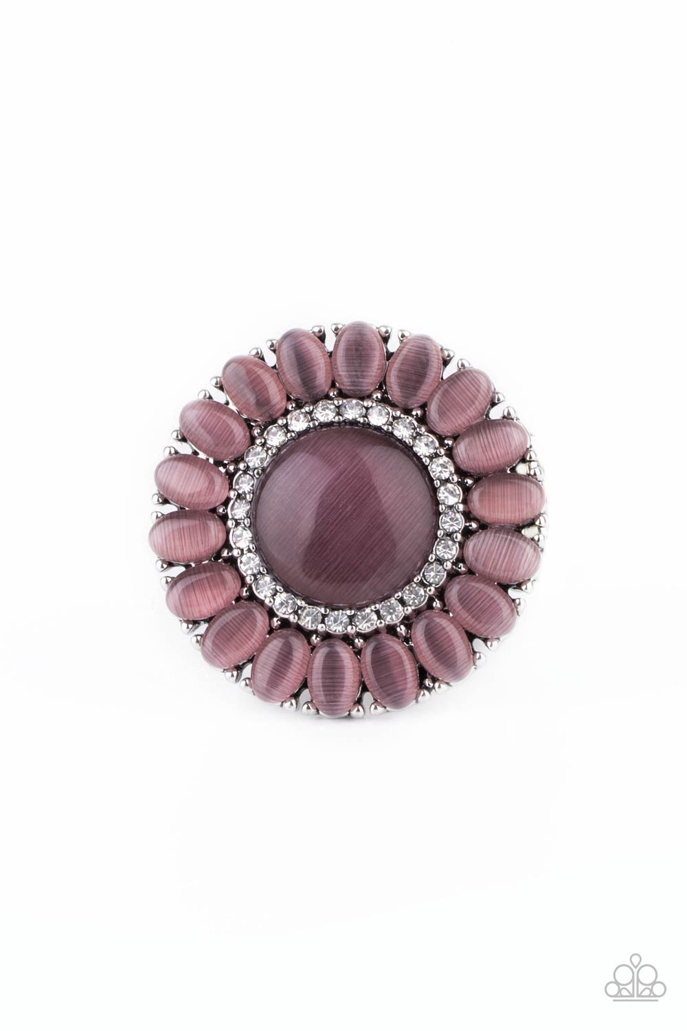 Elegantly Eden Purple Ring