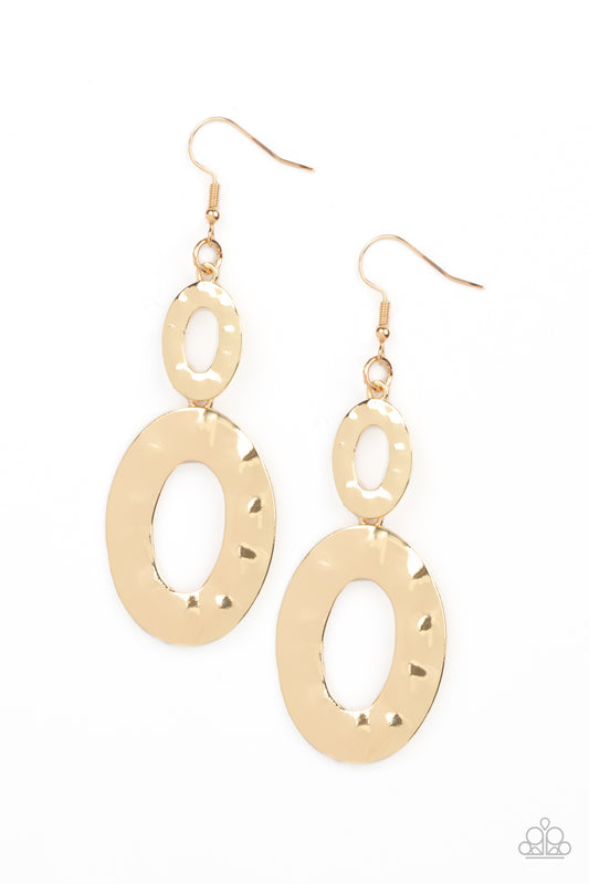 Bring On the Basics Gold Earrings