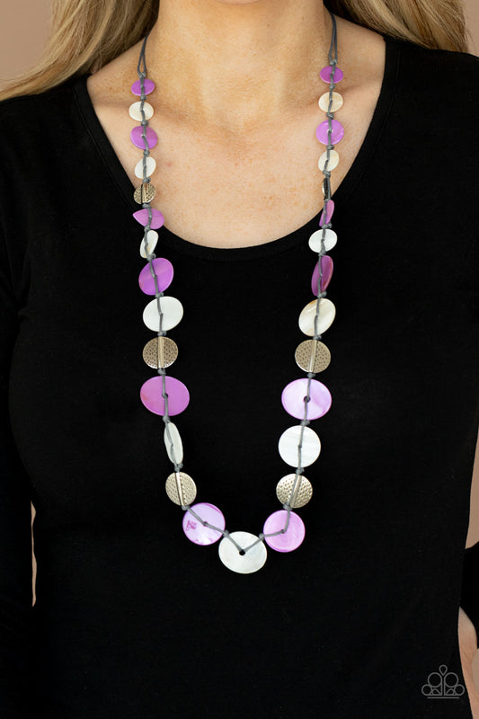 Seashore Spa Purple Necklace