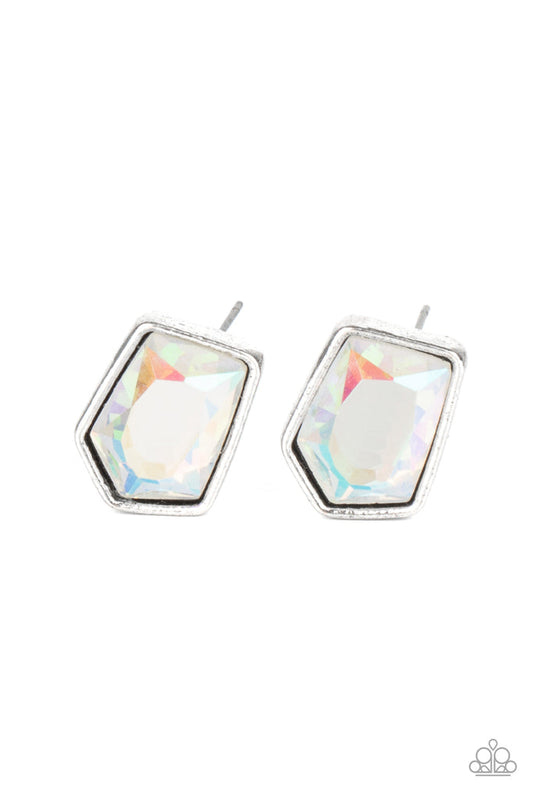 Indulge Me Multi Iridescent Post Earrings