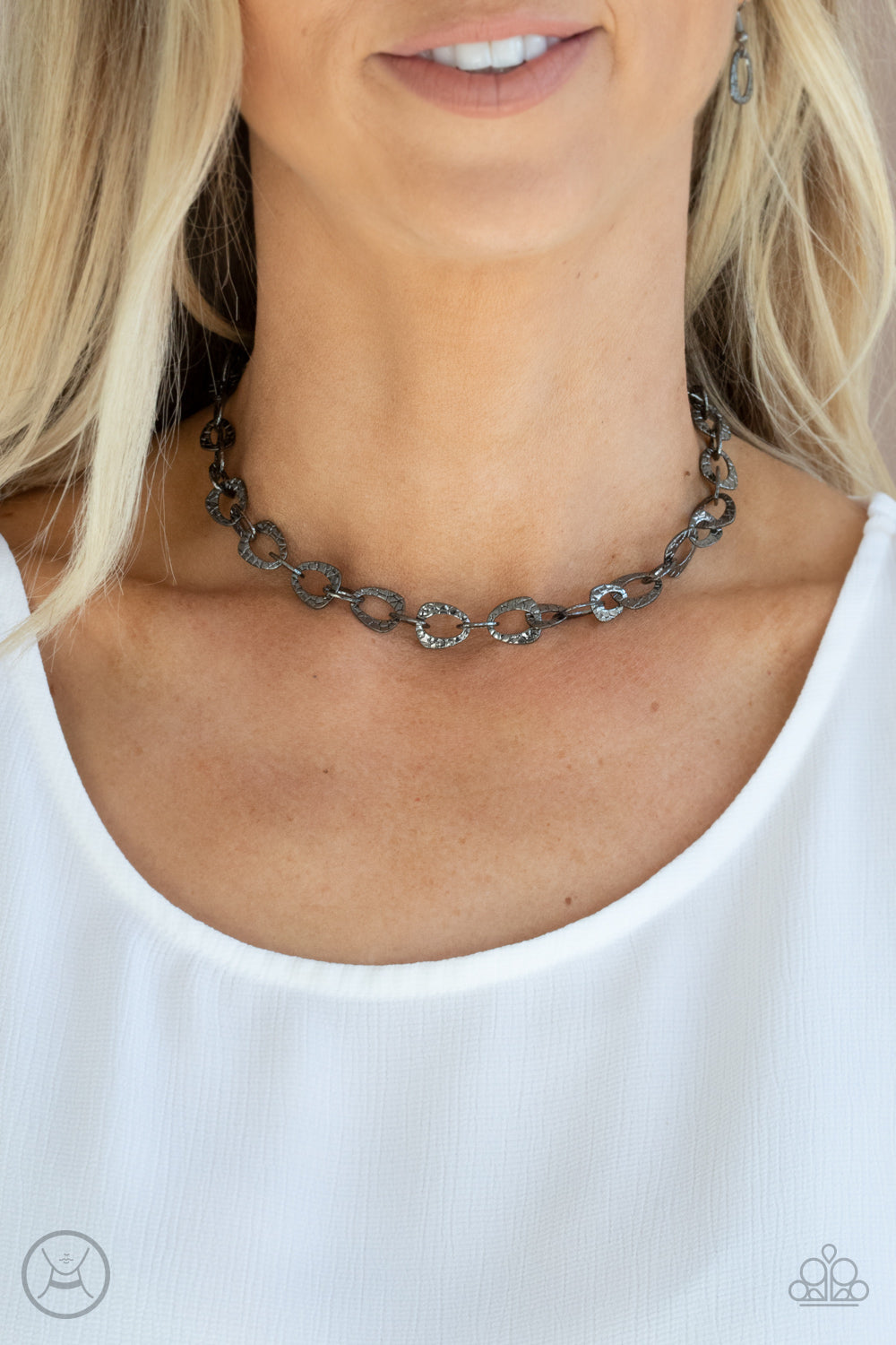 Urban Safari Gunmetal Choker