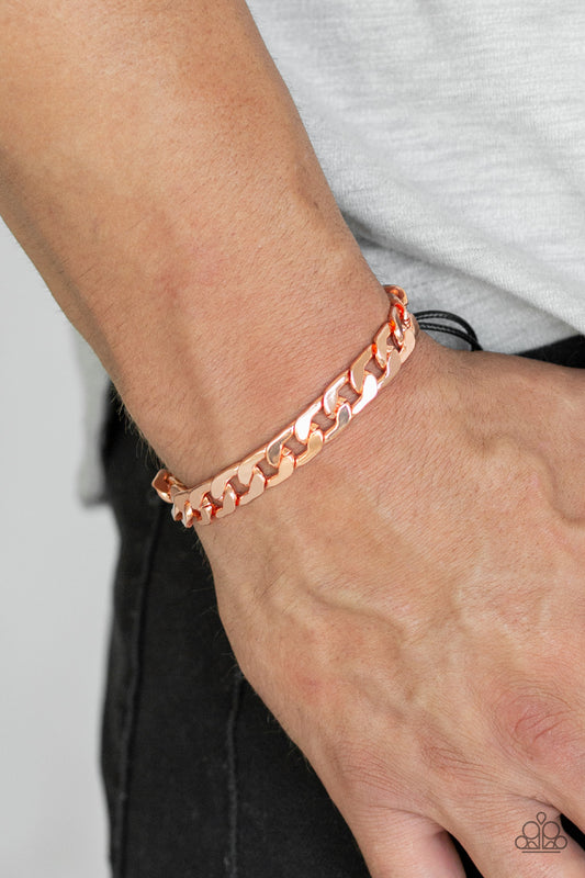 Score Copper Unisex Bracelet