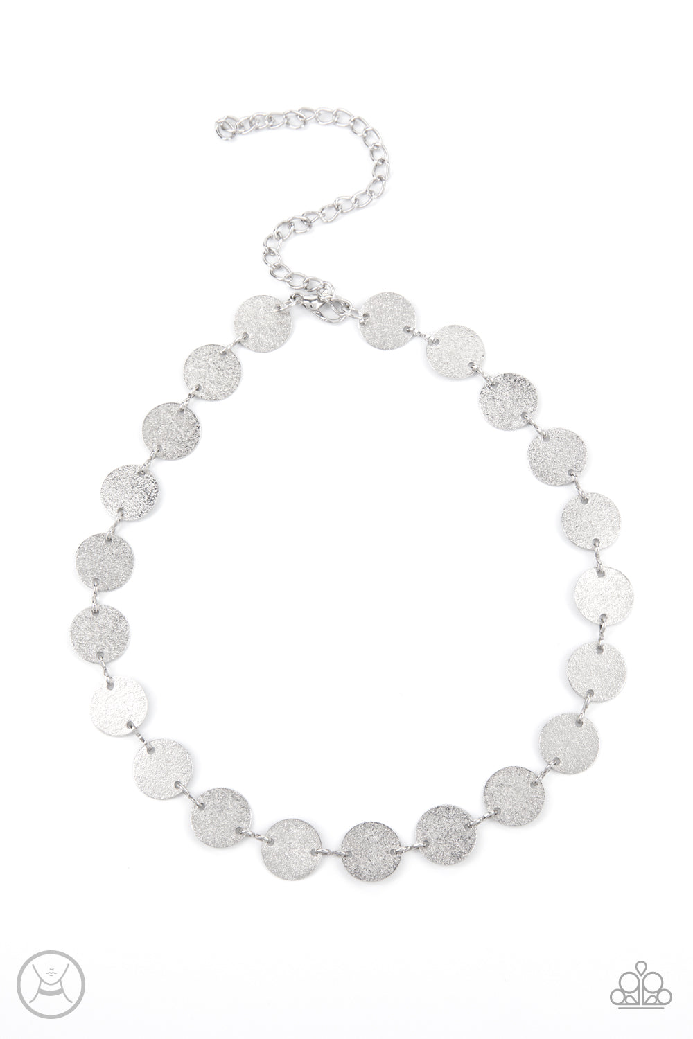 Reflection Detection Silver Choker