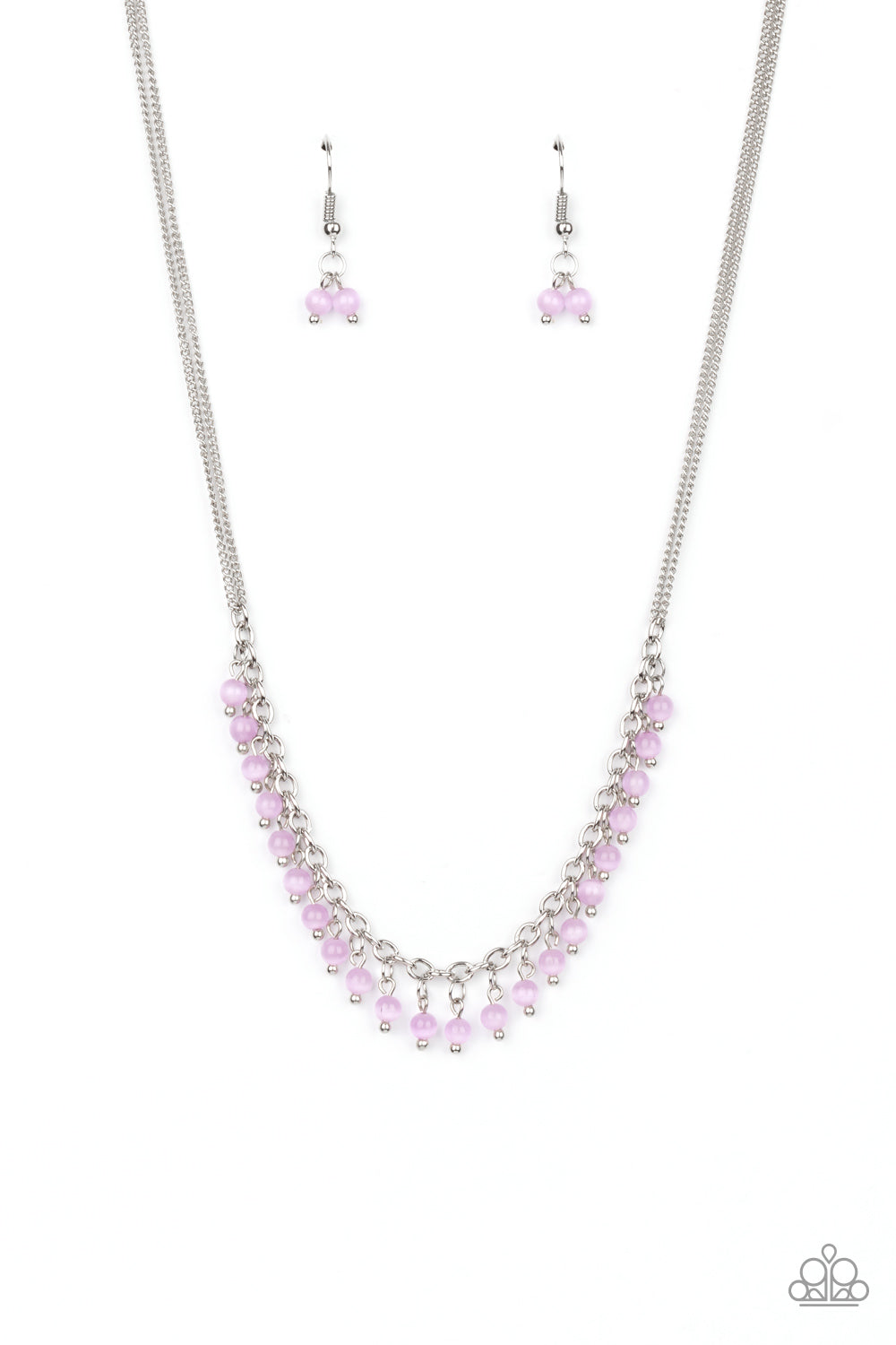 DEW a Double Take Purple Necklace